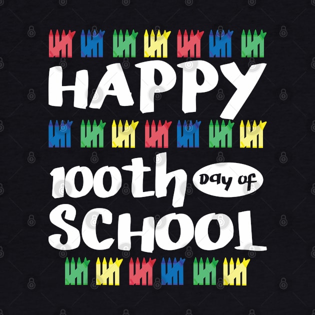 100th Day Of School Shirt Happy Funny Child Teacher Student by jkshirts